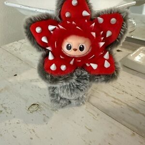 Custom Pendant Keychain  inspired Stranger Things The Demogorgon pin for love